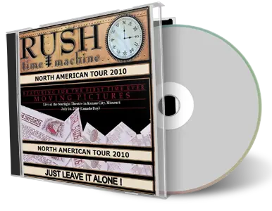 Artwork Cover of Rush 2010-07-01 CD Kansas City Audience