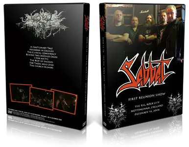 Artwork Cover of Sabbat 2006-12-16 DVD Nottingham Audience