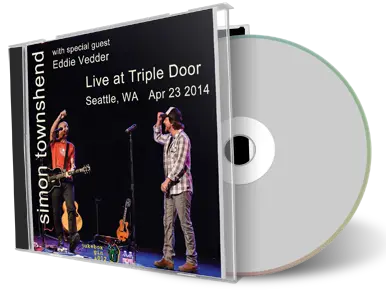 Artwork Cover of Simon Townshend 2014-04-23 CD Seattle Soundboard