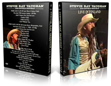 Artwork Cover of Stevie Ray Vaughan 1985-07-11 DVD Pori  Audience