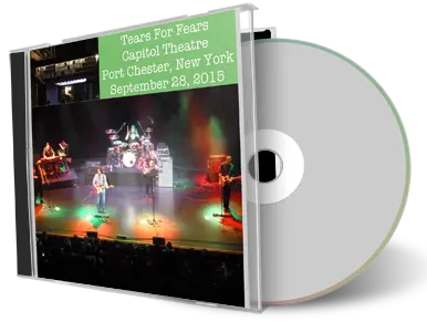 Artwork Cover of Tears For Fears 2015-09-28 CD Port Chester Audience