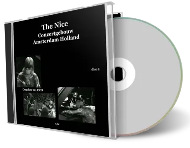Artwork Cover of The Nice 1969-10-12 CD Amsterdam Audience