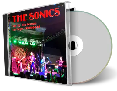 Artwork Cover of The Sonics 2015-04-04 CD Las Vegas Audience