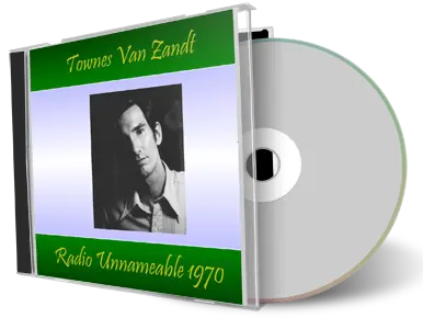 Artwork Cover of Townes Van Zandt 1970-10-20 CD New York Soundboard