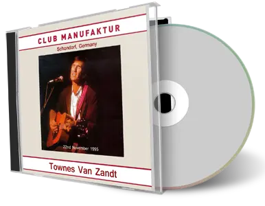 Artwork Cover of Townes Van Zandt 1995-11-22 CD Schondorf Audience