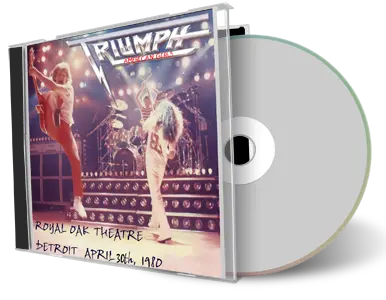 Artwork Cover of Triumph 1980-04-30 CD Detroit Audience
