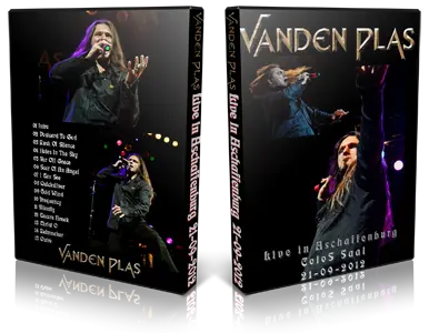 Artwork Cover of Vanden Plas 2012-09-21 DVD Aschaffenburg Audience