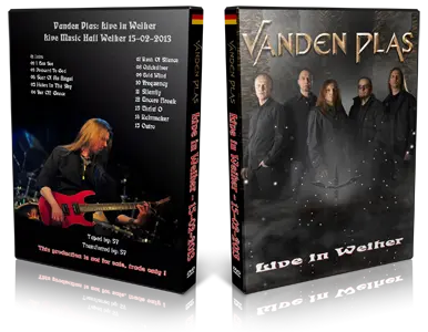 Artwork Cover of Vanden Plas 2013-02-15 DVD Moerlenbach Audience