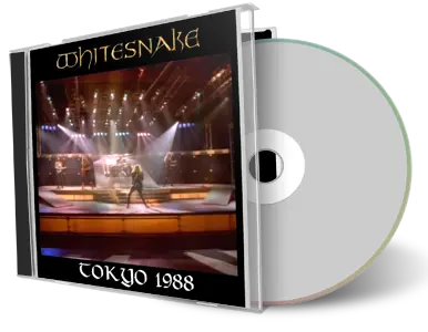 Artwork Cover of Whitesnake 1988-06-13 CD Tokyo Soundboard