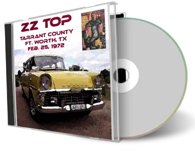 Artwork Cover of ZZ Top 1972-02-25 CD Fort Worth Audience