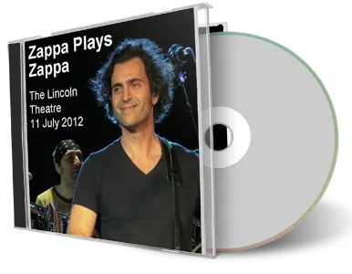 Artwork Cover of Zappa Plays Zappa 2012-07-11 CD Raleigh Audience