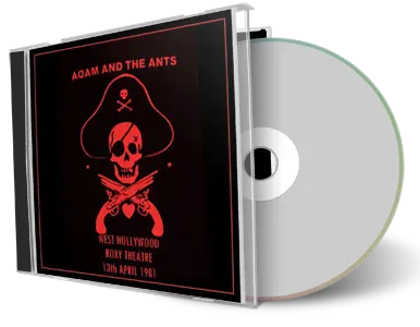 Artwork Cover of Adam And The Ants 1981-04-13 CD West Hollywood Audience