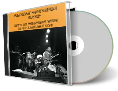 Artwork Cover of Allman Brothers Band 1970-01-16 CD San Francisco Audience