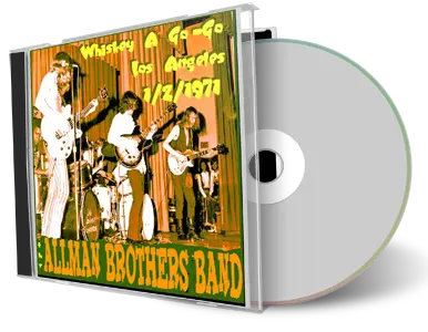 Artwork Cover of Allman Brothers Band 1971-02-01 CD Los Angeles Audience