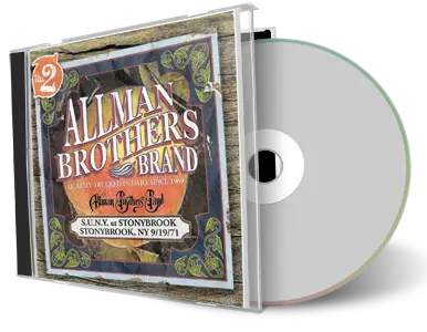 Artwork Cover of Allman Brothers Band 1971-09-19 CD Stonybrook Audience