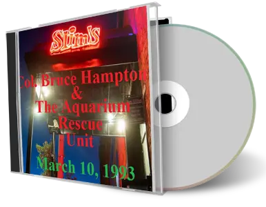 Artwork Cover of Bruce Hampton And The Aquarium Rescue Unit 1993-03-10 CD San Francisco Audience