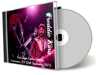 Artwork Cover of Freddie King 1975-09-20 CD Lawrence Audience