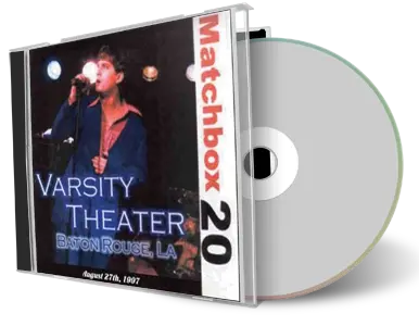 Artwork Cover of Matchbox Twenty 1997-08-27 CD Baton Rouge Audience