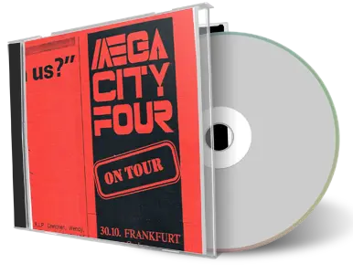 Artwork Cover of Mega City Four 1989-10-30 CD Frankfurt Audience