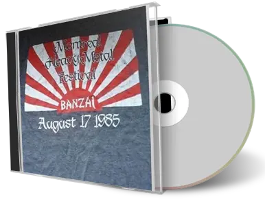 Artwork Cover of Metal Church 1985-08-17 CD Banzai Festival Audience