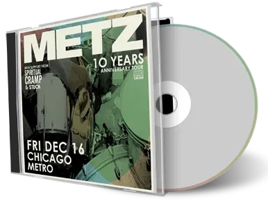 Artwork Cover of Metz 2022-12-16 CD Chicago Soundboard