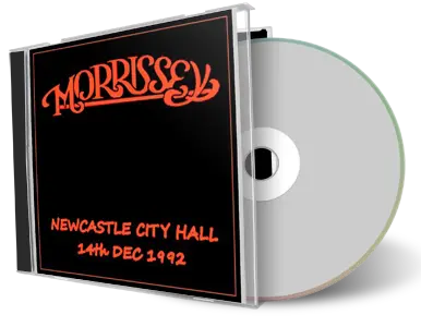 Artwork Cover of Morrissey 1992-12-14 CD Newcastle Audience