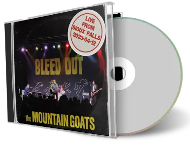 Artwork Cover of Mountain Goats 2023-04-12 CD Sioux Falls Soundboard