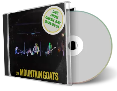 Artwork Cover of Mountain Goats 2023-04-14 CD Green Bay Soundboard
