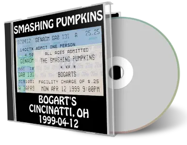 Artwork Cover of Smashing Pumpkins 1999-04-12 CD Cincinatti Audience