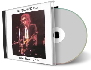 Front cover artwork of Bob Dylan 1974-01-14 CD Boston Soundboard