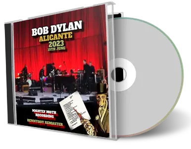 Front cover artwork of Bob Dylan 2023-06-15 CD Alicante Audience