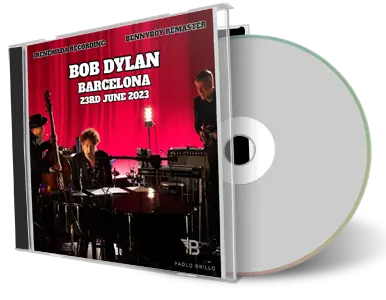 Front cover artwork of Bob Dylan 2023-06-23 CD Barcelona Audience