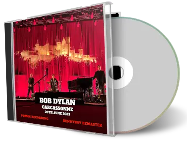 Front cover artwork of Bob Dylan 2023-06-26 CD Carcassonne Audience