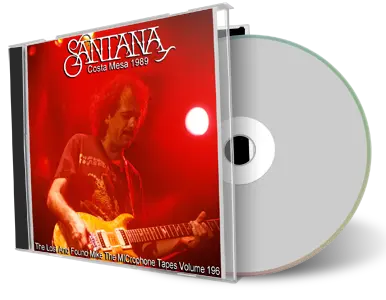 Front cover artwork of Carlos Santana 1989-09-03 CD Costa Mesa Audience