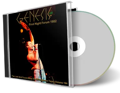 Front cover artwork of Genesis 1982-08-09 CD Inglewood Audience