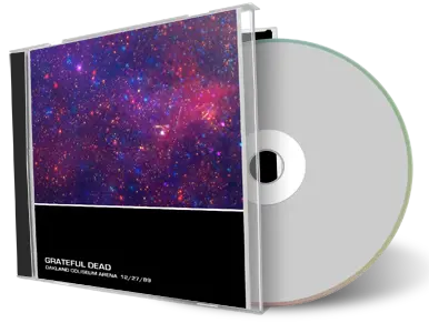 Front cover artwork of Grateful Dead 1989-12-27 CD Oakland Soundboard