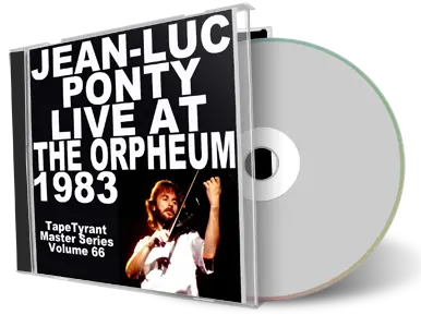 Front cover artwork of Jean-Luc Ponty 1983-10-12 CD Boston Audience