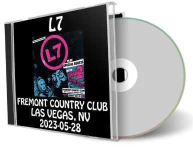 Front cover artwork of L7 2023-05-28 CD Las Vegas Audience