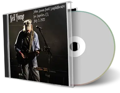 Front cover artwork of Neil Young 2023-07-03 CD Los Angeles Audience