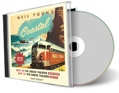 Front cover artwork of Neil Young 2023-07-13 CD Los Angeles Audience