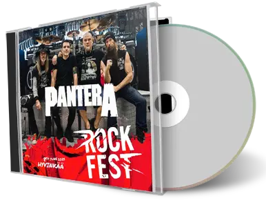 Front cover artwork of Pantera 2023-06-08 CD Hyvinkaa Audience