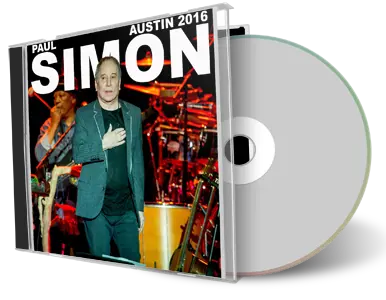 Front cover artwork of Paul Simon 2016-05-11 CD Austin Audience