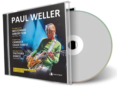 Front cover artwork of Paul Weller 2023-06-08 CD Westonbirt National Arboretum Audience