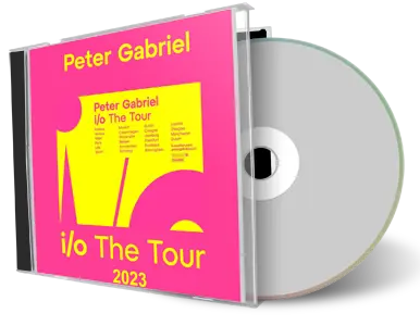 Front cover artwork of Peter Gabriel 2023-06-12 CD Hamburg Audience