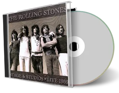Front cover artwork of Rolling Stones Compilation CD Stage And Studios Live 1969 Audience