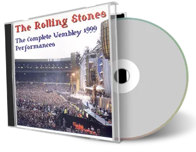 Front cover artwork of Rolling Stones Compilation CD The Complete Wembley 1999 Audience