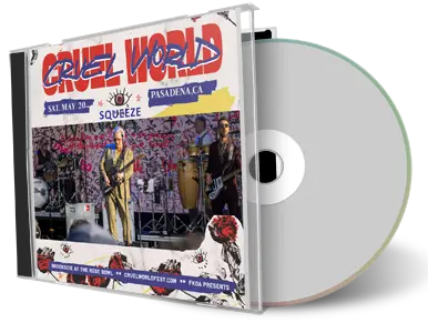 Front cover artwork of Squeeze 2023-05-20 CD Pasadena Soundboard