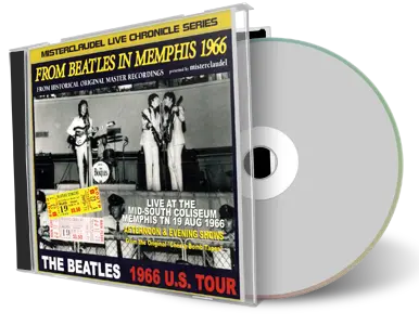 Front cover artwork of The Beatles Compilation CD From Beatles In Memphis 1966 Audience