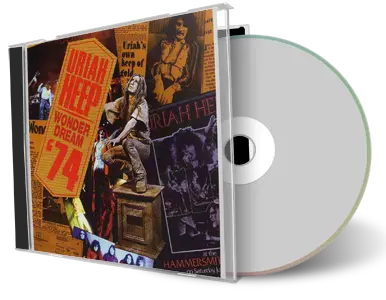 Artwork Cover of Uriah Heep 1974-06-17 CD Stadthalle Audience