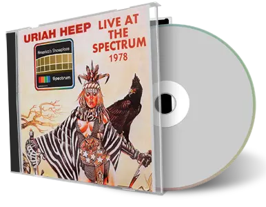 Artwork Cover of Uriah Heep 1978-10-03 CD Spectrum Audience